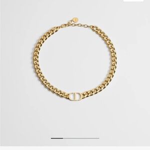 Dior Gold Chain Necklace